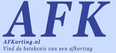 afkorting.nl zoeken naar de betekening van een afkorting